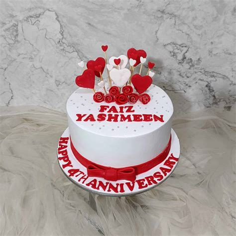 custom anniversary cake personalized cake design yummy cake