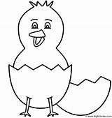 Chick Hatching Coloring Baby Easter Template Egg Pages Chicken Clipart Clip Cliparts Eggs Chicks Bigactivities Legs Tattoo Library Happy Print sketch template
