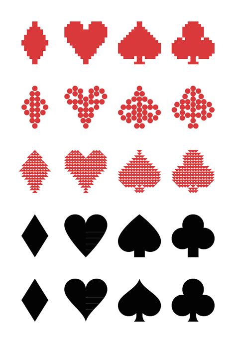 card symbols clipartsco