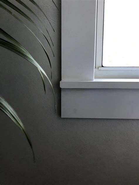 easy diy modern window casing