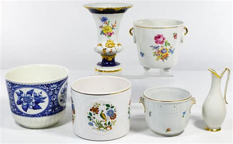 Porcelain Planter Assortment Sold At Auction On 16th August Bidsquare