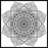 Mandala Pattern Ornament Visit Pages sketch template