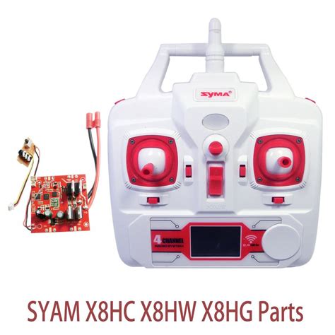 syma xhc set high mode pcb circuit board receiver  transmitter remote controller spare parts