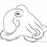 Octopus Coloring Marginatus Baby Pages Coloringpages101 Octopuses Kids sketch template