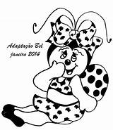 Joaninha Colorir Imprimir Ladybug Pintura Mariquitas Ducks Pinturas Oregon Miraculous Joaninhas Vaquitas Pano Dona Risco Riscos Infantis Aventuras Coloringcity sketch template