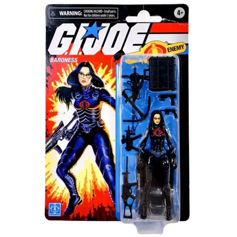 Gi Joe Retro Collection Cobra Enemy Baroness Arah 3 75 Action Figure W