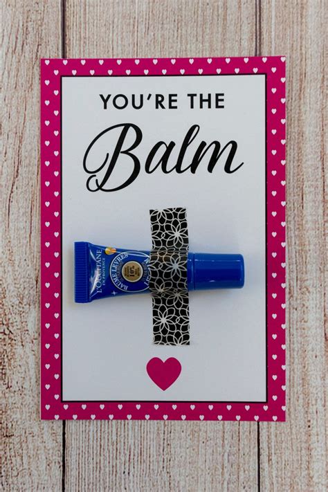 youre  balm  printable valentine card faking  fabulous