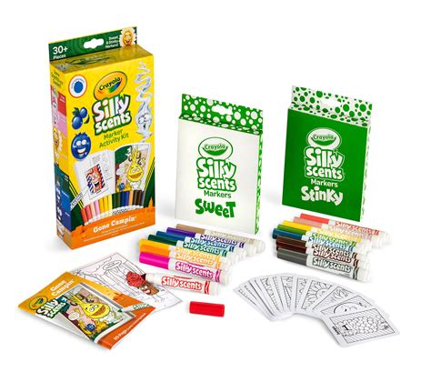 amazoncom crayola silly scents marker activity coloring book