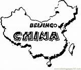 China Map Coloring Clipart Printable Color Clipartpanda Online Pages Countries Popular sketch template