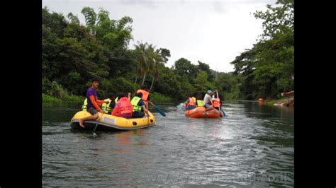 rafting  kaeng krachan national park thailand youtube