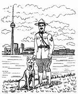 Seattle Coloring Pages Getcolorings Police sketch template