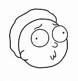 Morty Rick Kolorowanki Easy Drawings Pickle Rosto Ausmalbilder Trippy Colorir Derp Decal Zeichnen Dibujosonline Facil Desenhar Hipster Clipartmag Dzieci Dla sketch template