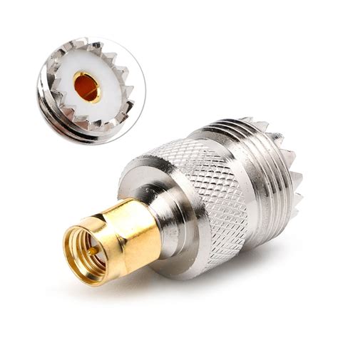 Sma Male To Uhf Female Rf Coaxial Connector Adapter So 239 So239 In