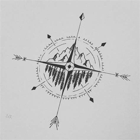 1001 Ideas For A Beautiful And Meaningful Compass Tattoo