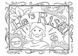Coloring Pages Christian Quotes Quotesgram Easter sketch template