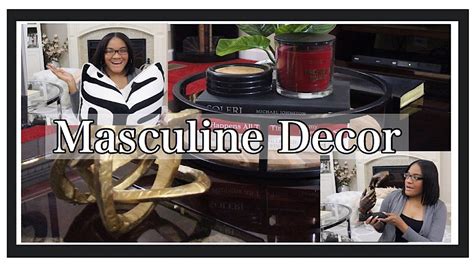 masculine home decor updated bachelor space youtube