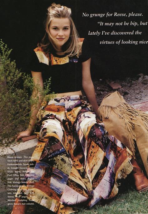 fuck yeah ugly 90s clothes reese witherspoon in seventeen magazine