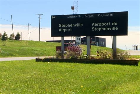 stephenville airport    owner  transfer  dymond group  finally signed cbc news