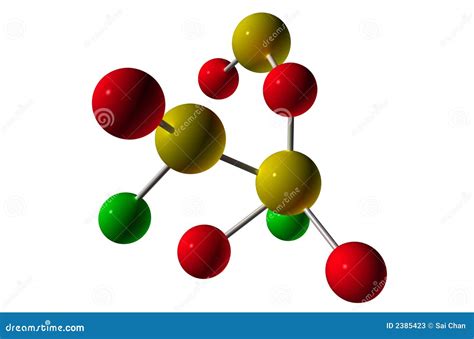 rendent la molecule  stock image