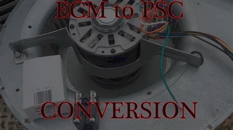 ecm  psc conversion wiring diagram ecm  psc conversion wiring diagram  replace