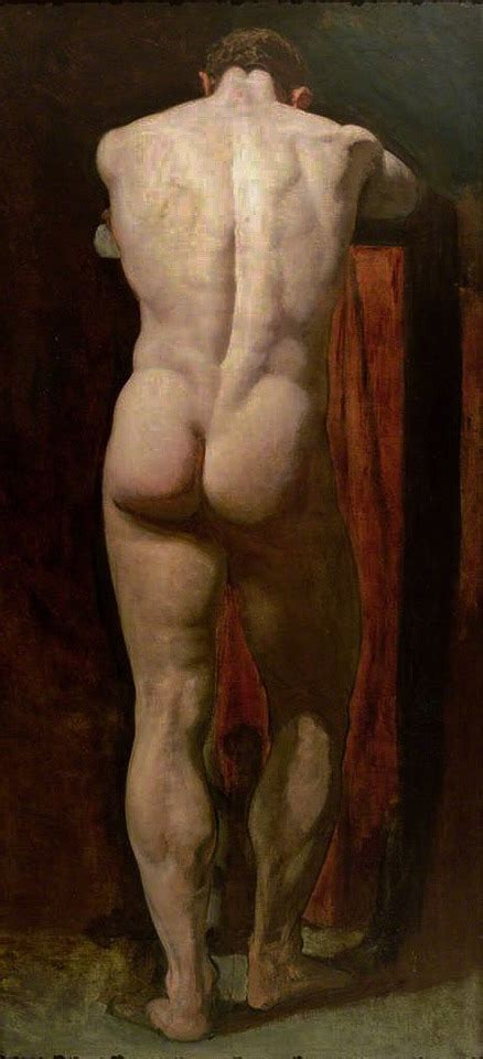 Standing Male Nude 19th Century William Etty Br Tumbex