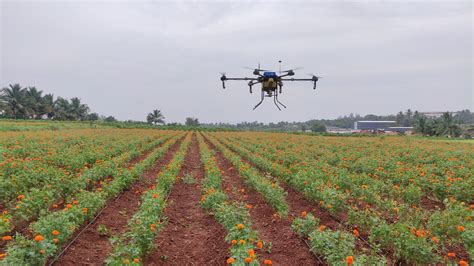 ga spray drones equipped  spray ultra  quantities  pesticides  plant nutrients