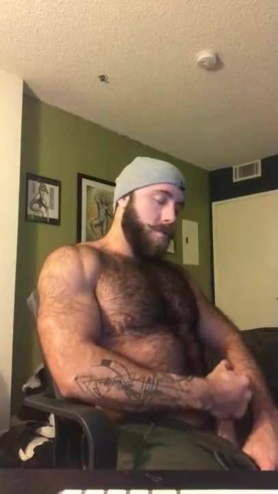 hairy lumberjack shows off his cock no cum gay porn 46 xhamster