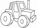 Coloring Tractor Pages Comments sketch template