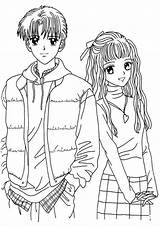 Coloring Envy Boys Pages Girls Boy Anime Print Girl sketch template