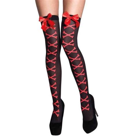 buy red cross bones stockings online in kuwait