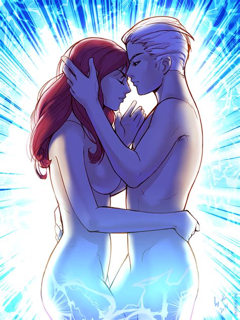 marvel scarlet witch and quicksilver by shunkaku hentai