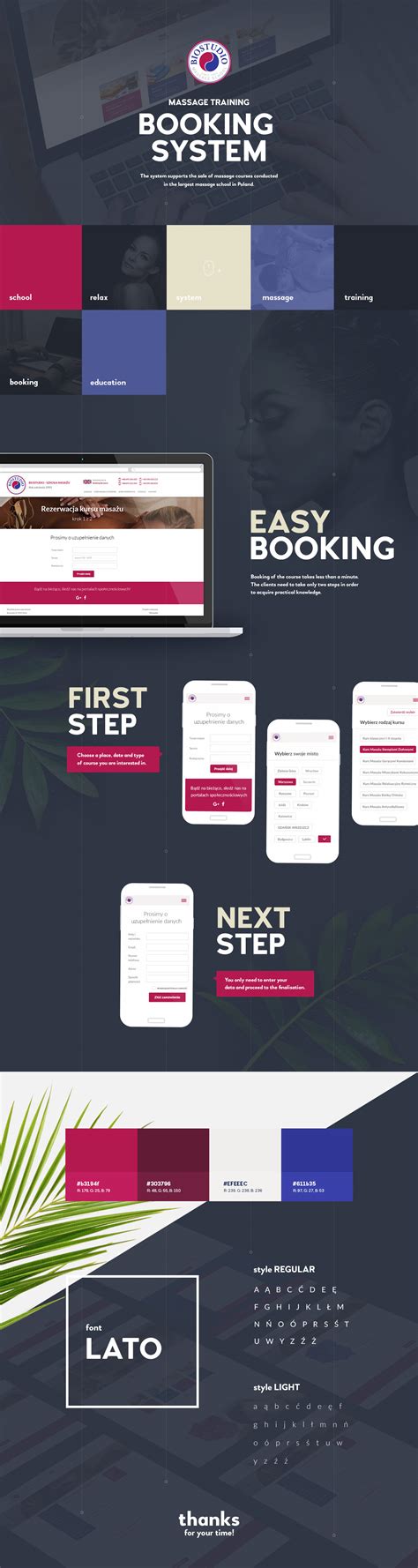 booking system  behance
