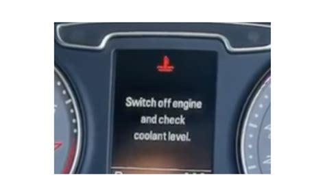 switch  engine  check coolant level  audi quick fix