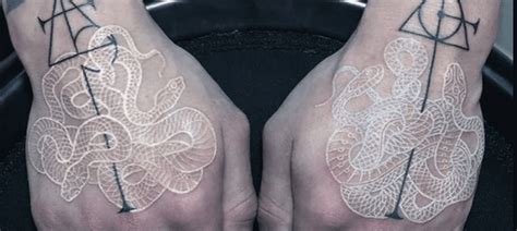 white ink tattoos removery