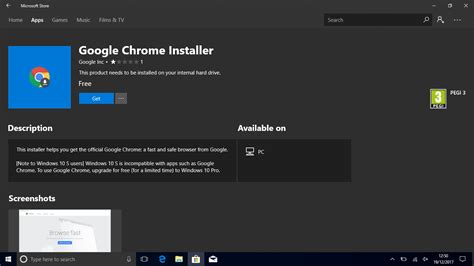 google chrome finally arrives   microsoft store  windows  sort  updated