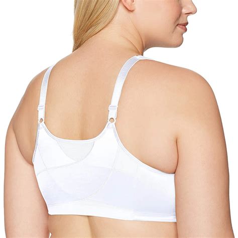 playtex white 18 hour back support posture full coverage bra us 42b