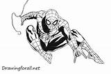 Spiderman Spider Drawing Man Draw Sketch Pencil Amazing Comics Drawingforall Ayvazyan Stepan Tutorials Posted sketch template