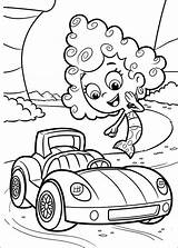 Bubble Guppies Kleurplaten Coloring Kleurplaat Raceauto Deema Kids Van Fun Pages Tekeningen Afkomstig Nl sketch template