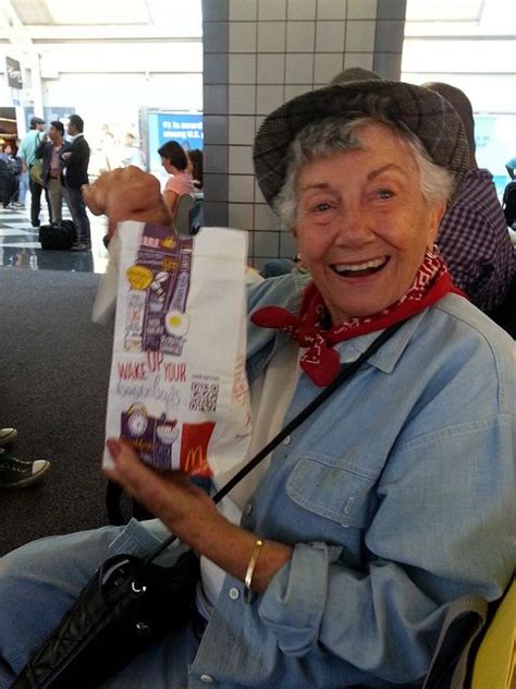 A 93 Year Old Woman Orders From Mcdonalds For The First Time And