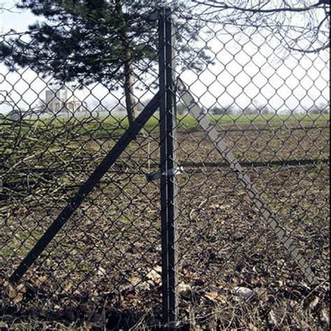 Angle Iron Corner Posts Commercial Chainlink And Gates