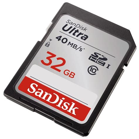 sandisk ultra  gb sdhc uhs  memory card standard packaging computers accessories external