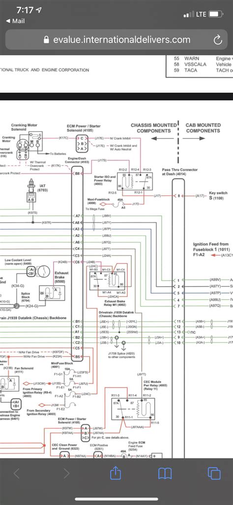 international  ignition switch wiring diagram ignition