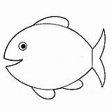 Fish Coloring Pages Kids Preschool Worksheets sketch template