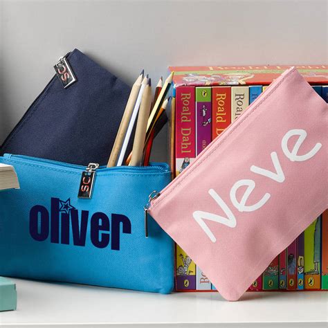 personalised pencil case  simply colors notonthehighstreetcom