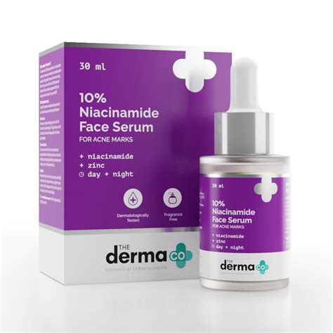 derma   niacinamide face serum  acne marks reviews