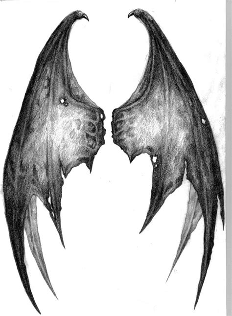 demon wings  miho  deviantart