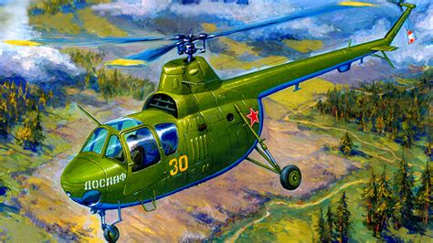 picture helicopter painting art aviation