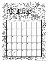 Calendar December Woojr Calender Woo Print Calander Kreativ Kreativität Tagebuch Weihnachts Schnee Doodles sketch template