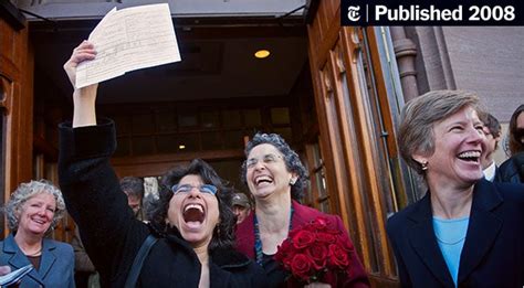 Same Sex Marriages Become Reality In Connecticut The New