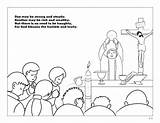 Mass Coloring Pages Catholic Parts Priest Holy Template Color Getcolorings Sketch Getdrawings sketch template